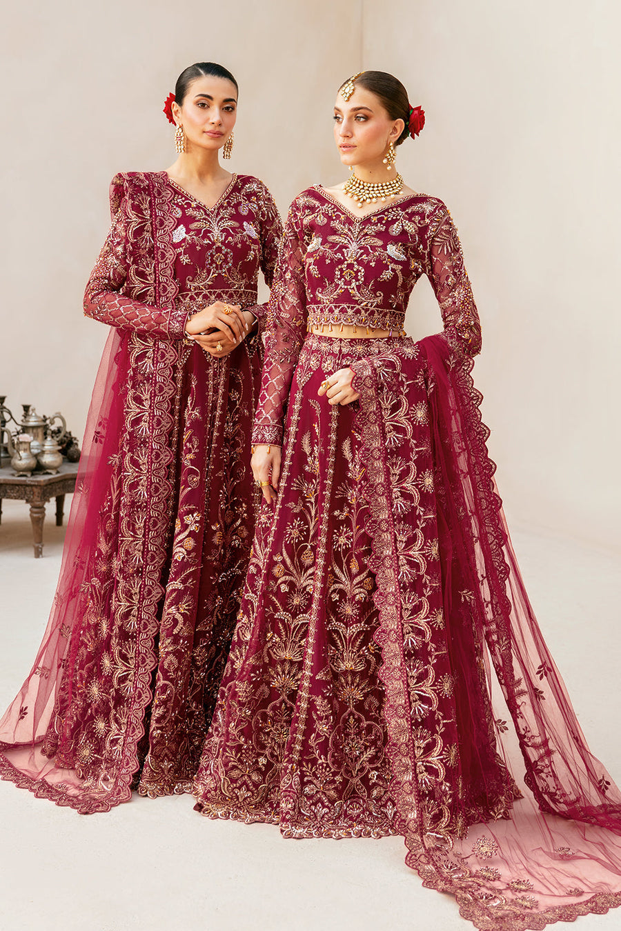 RAMSHA LUXURY WEDDING COLLECTION | HB-405 | UNSTITCHED