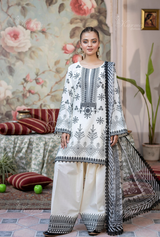 Dil E Aara | Karma Collection | White