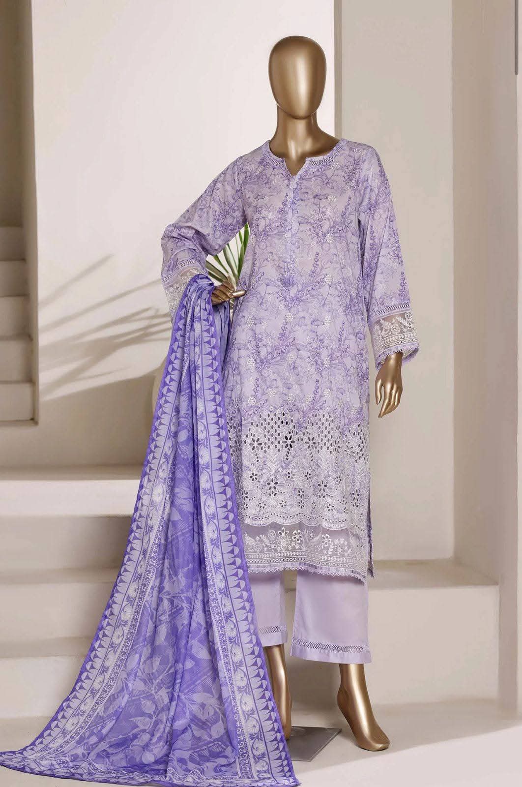 Sadabahar Amyrah Embroidered Lawn 012