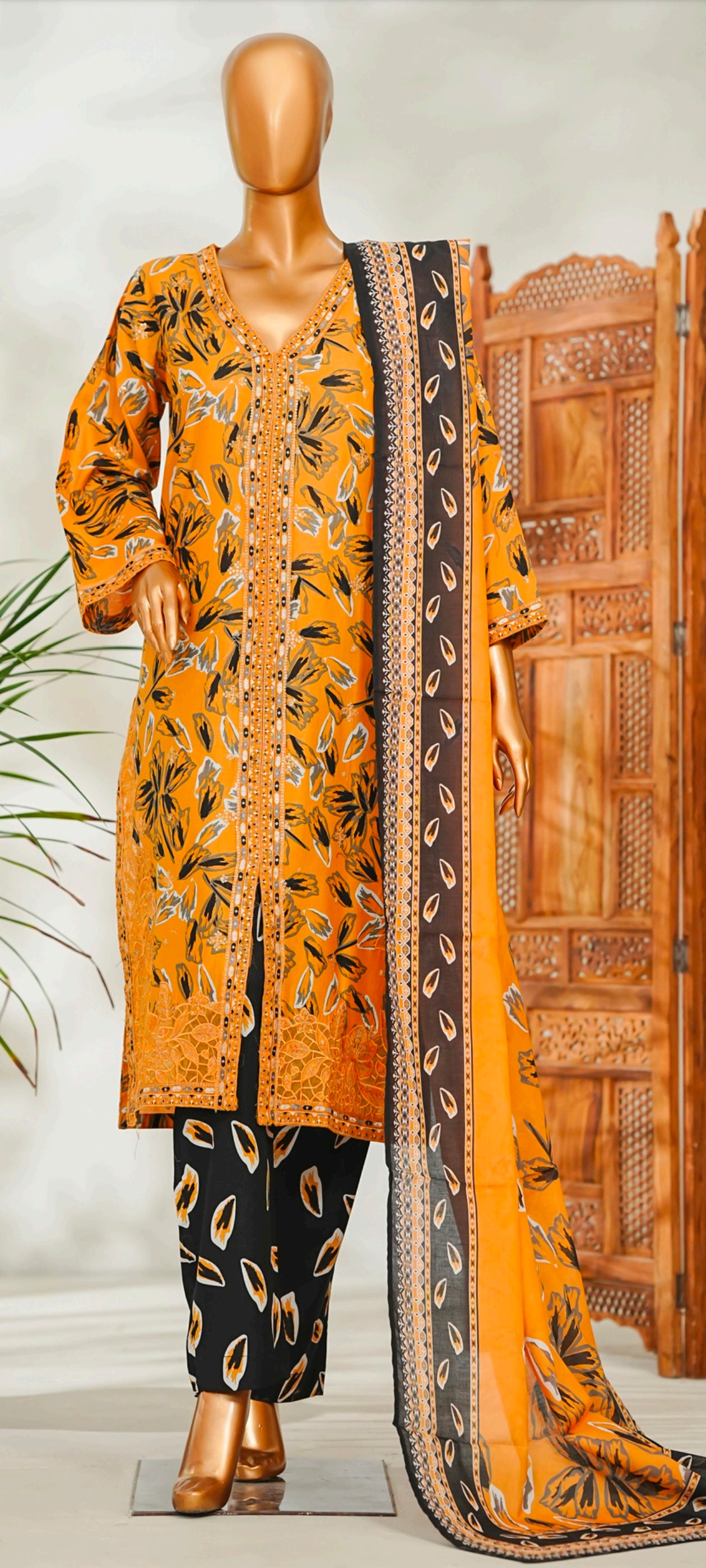 Bin Saeed Festive Lawn | D.no.012
