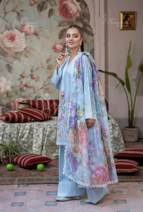Dil E Aara | Karma Collection | SKY BLUE