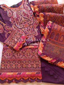 GUL ADHAR STITCHED LAWN | GA012