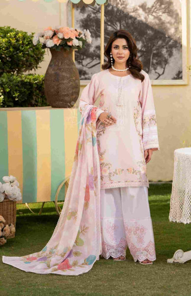 Ferisha Luxury Lawn | Rose Quartz
