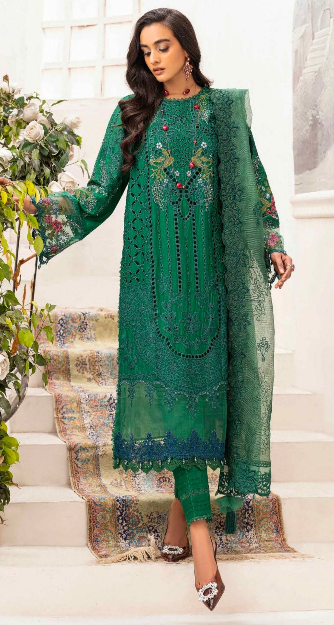 Semi-stitched Lawn | ZA004