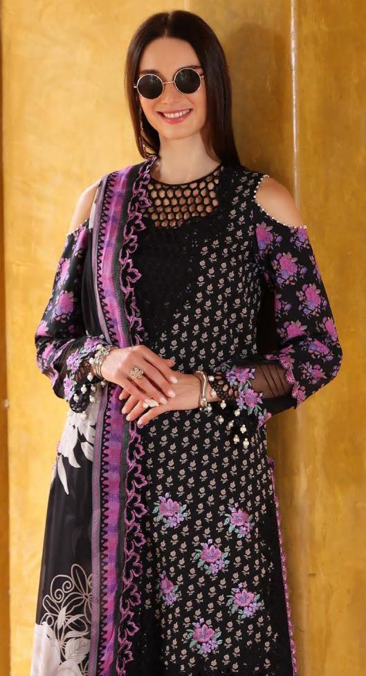 Charizma Rang e Bahar Luxury Lawn 001