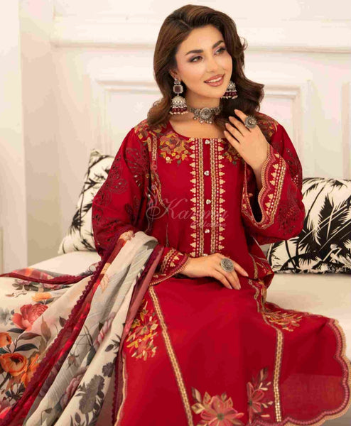 Ferisha Luxury Lawn | Wine