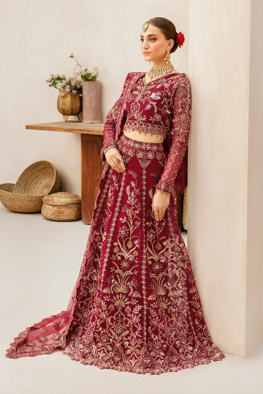 RAMSHA LUXURY WEDDING COLLECTION | HB-405 | UNSTITCHED