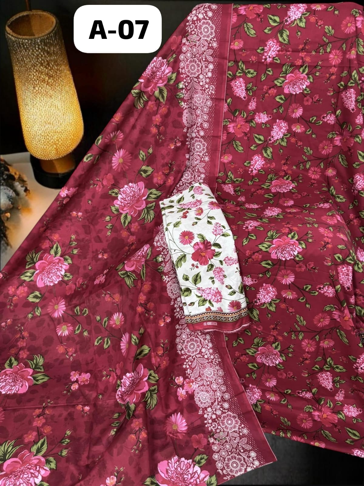 Bin Saeed printed lawn Premium Lawn Prints | DC - 20