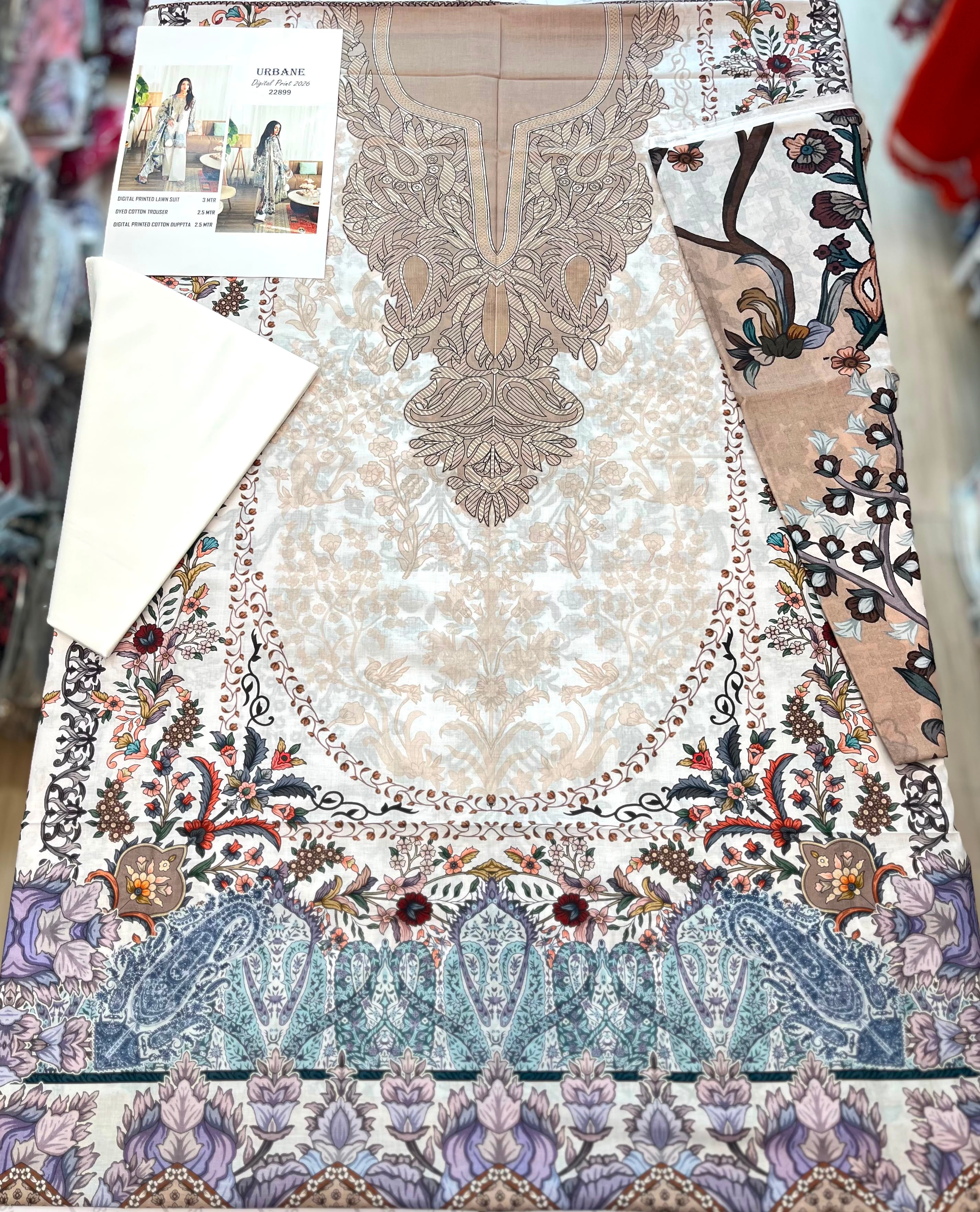 Jade Urban Premium Lawn Prints | JD - 22