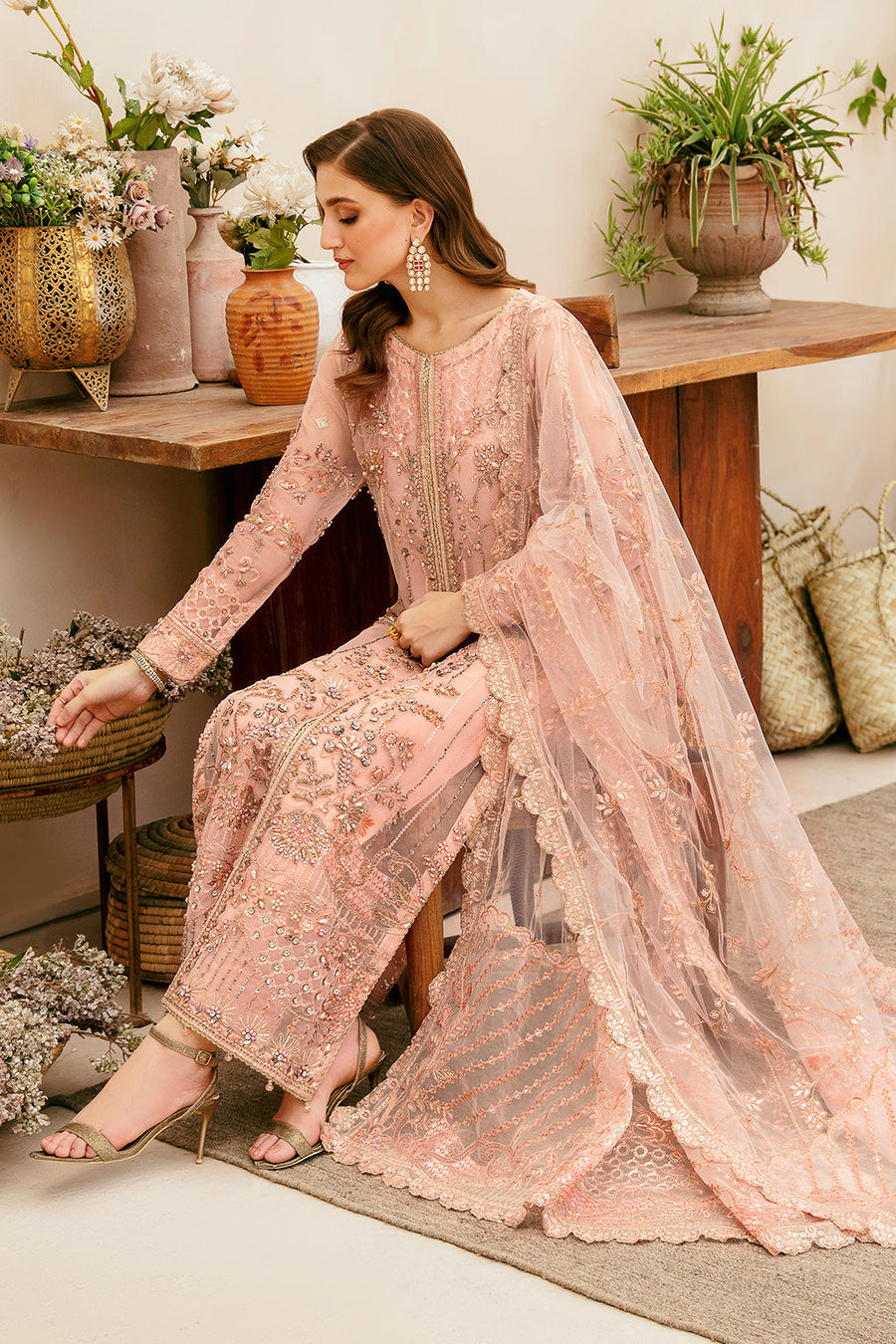 RAMSHA LUXURY WEDDING COLLECTION | HB-401 | UNSTITCHED