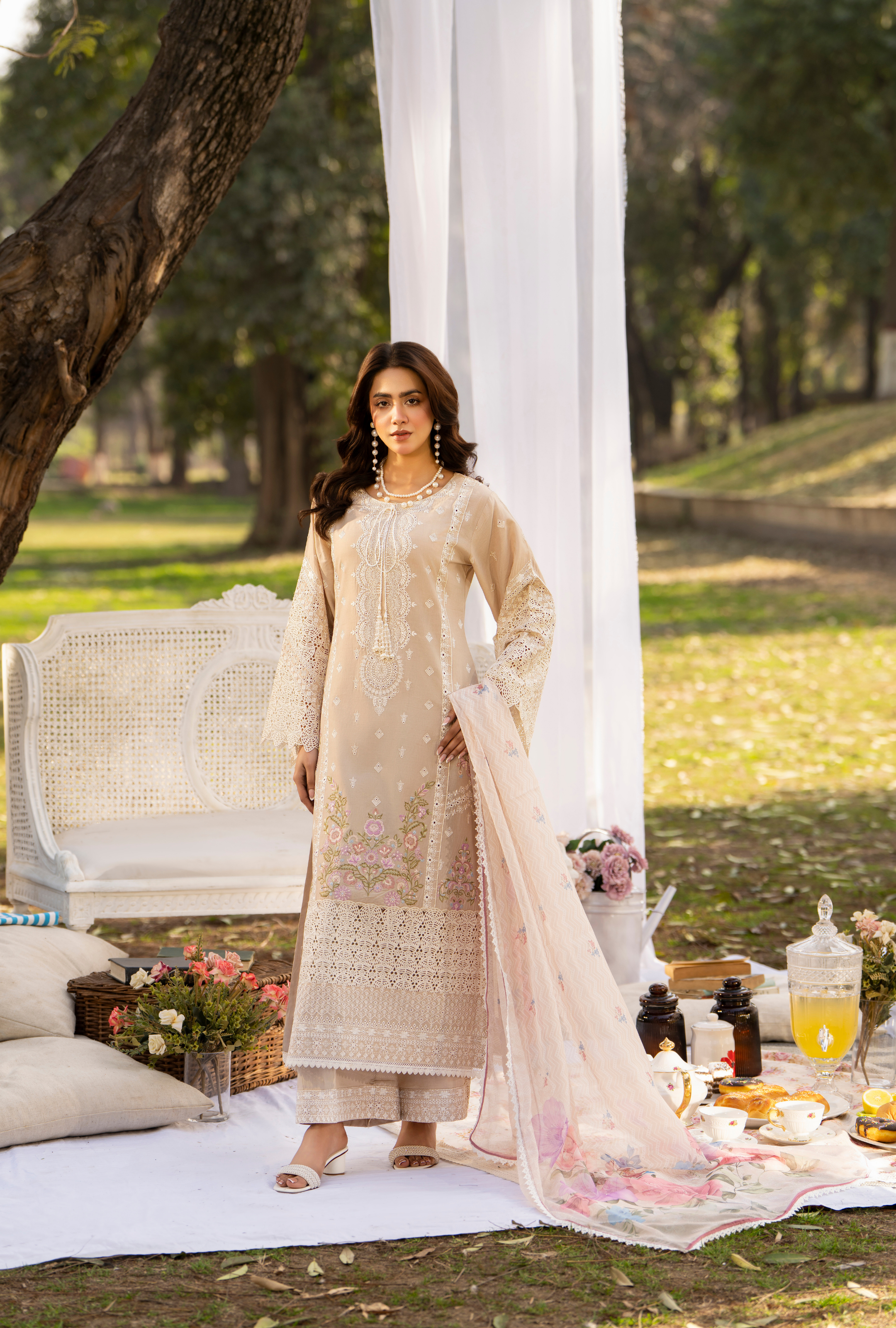 Haya Luxury Lawn | BISCOTTI