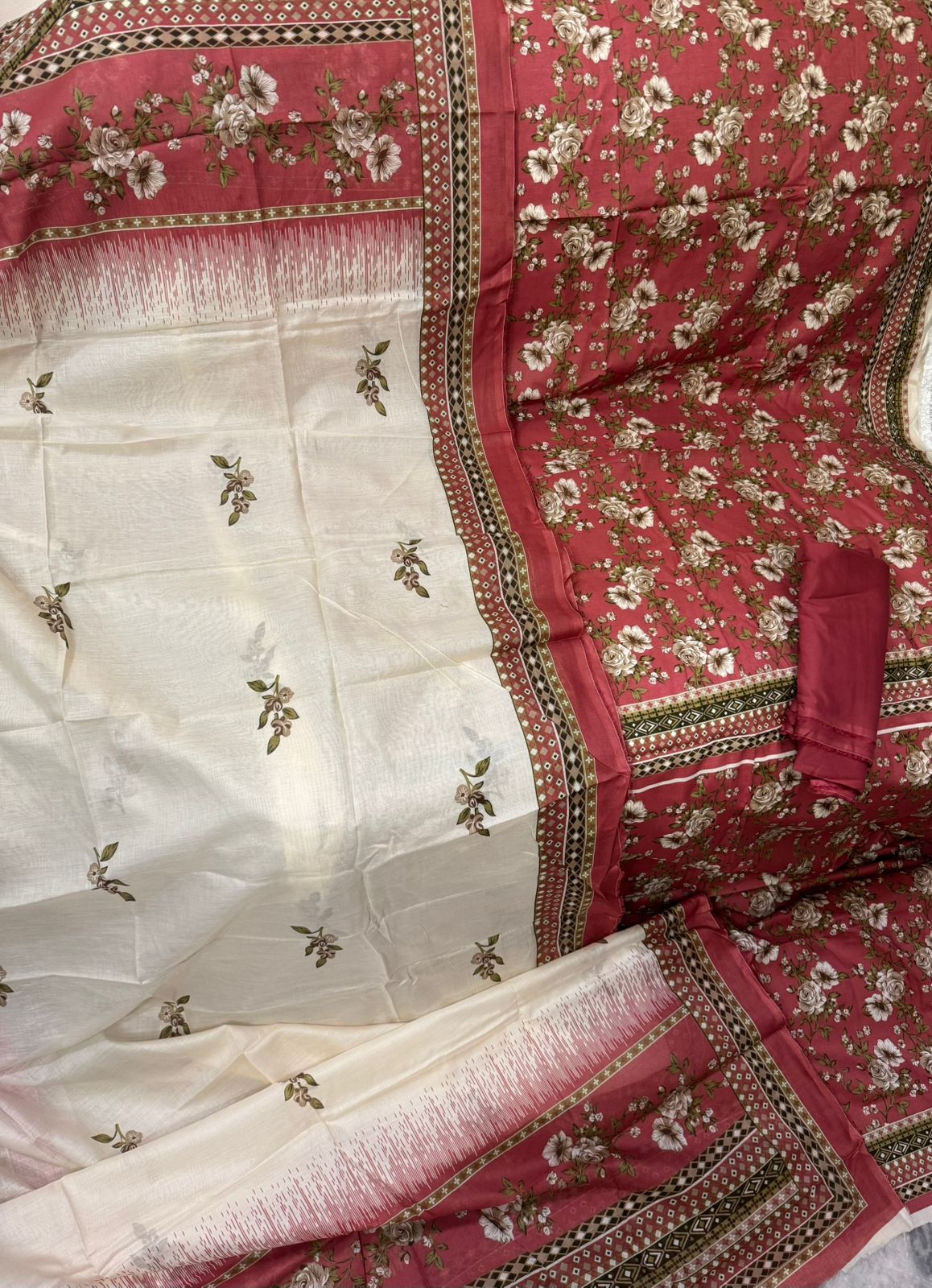Bin Saeed printed lawn Premium Lawn Prints | DC - 14