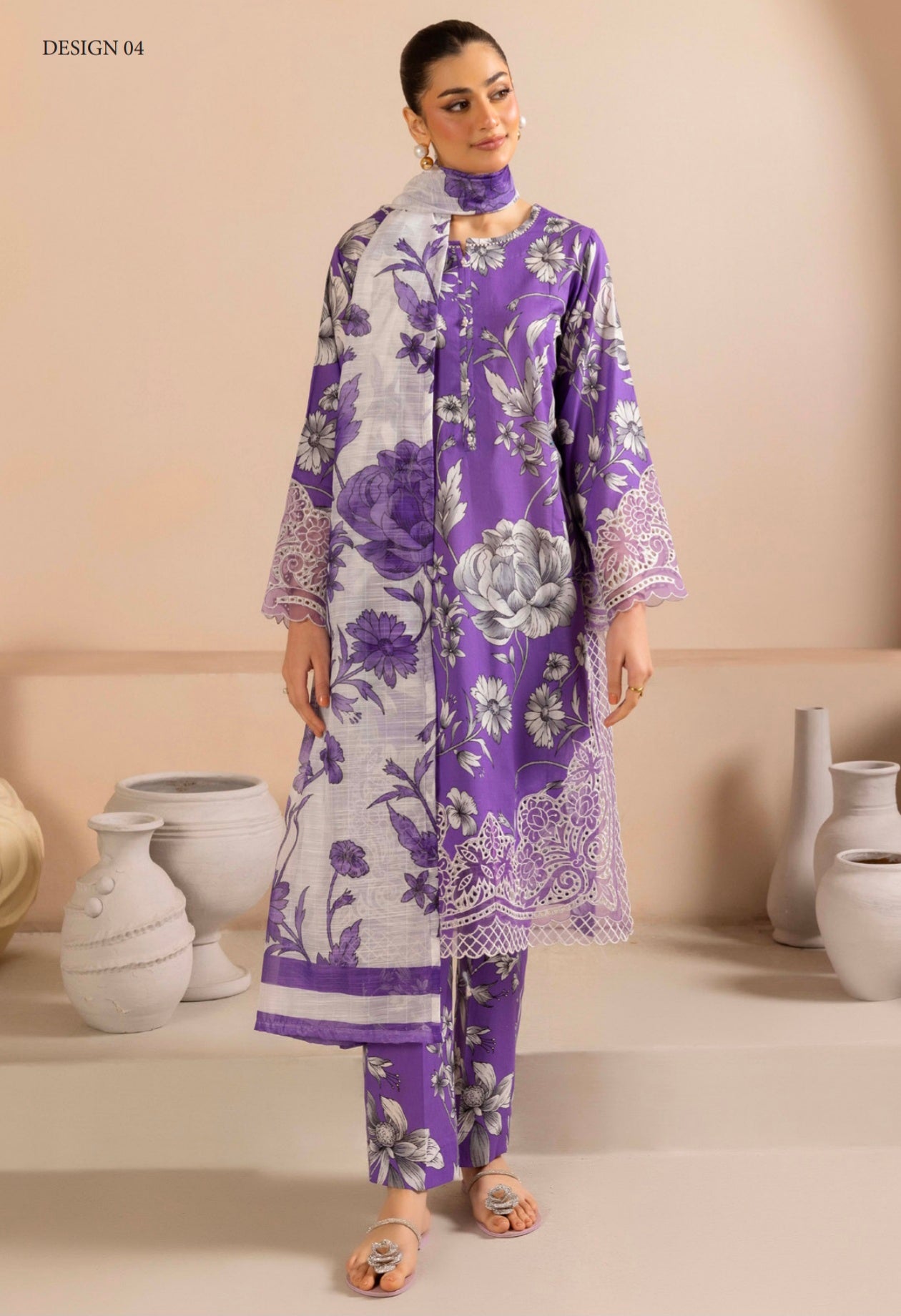 Adan's Libas Aaira| Stitched| Design 04