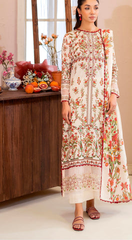 Embroidered Lawn Suit | GLB2504