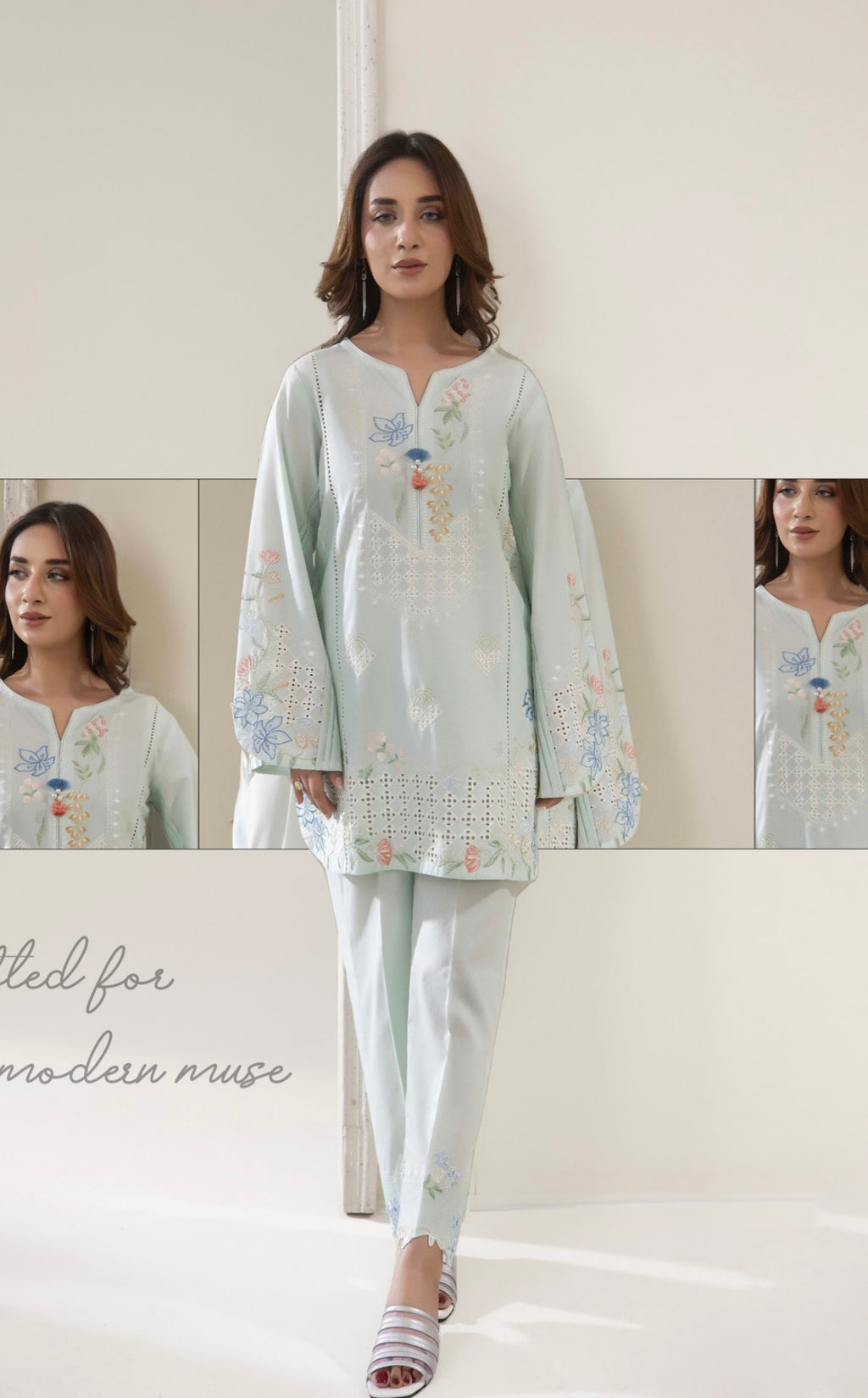 Adan's Libas Premium Lawn Co-ords | Design 01