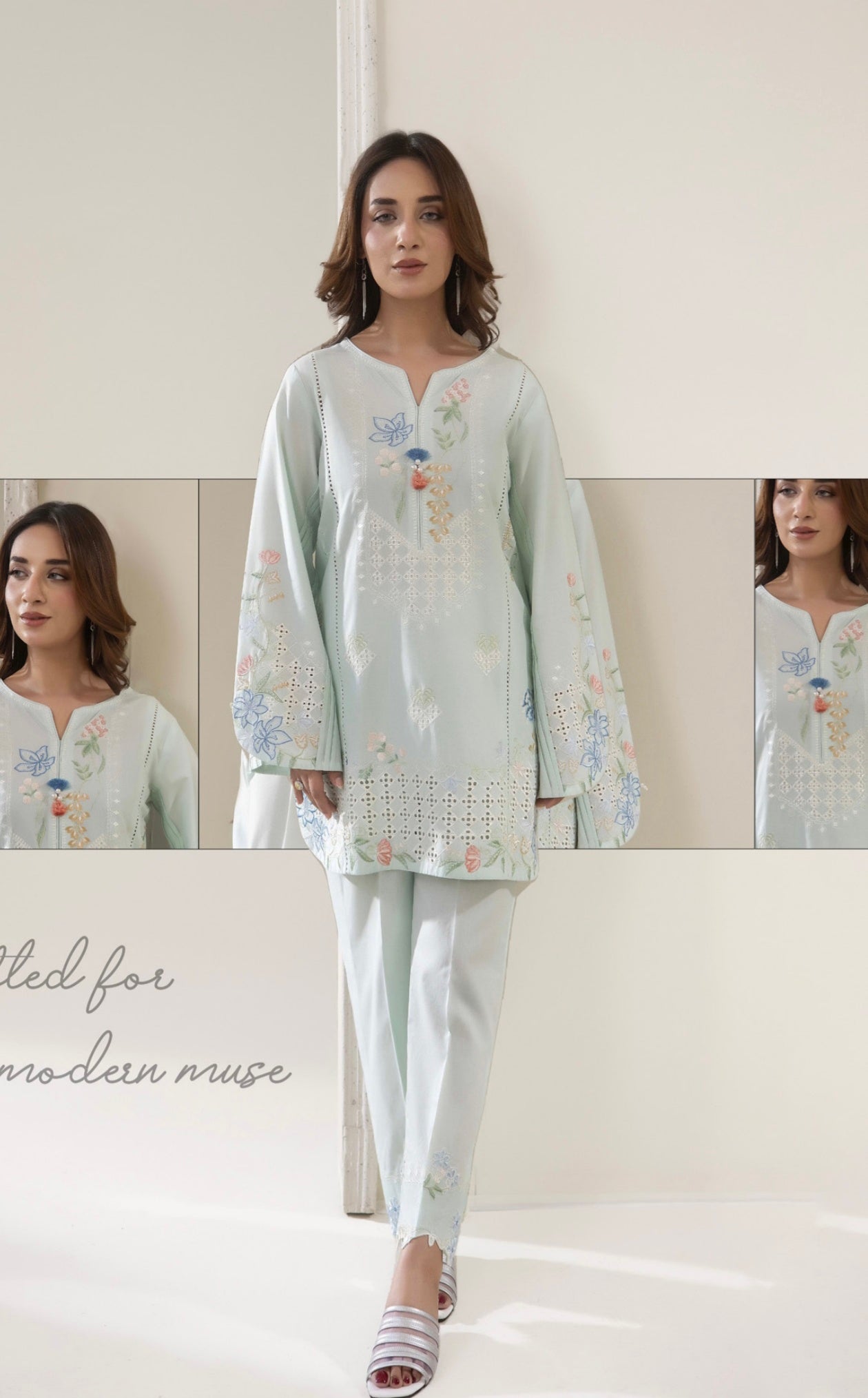 Adan's Libas Premium Lawn Co-ords | Design 01