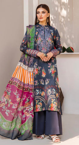 Embroidered Lawn Suit | GPRL2407