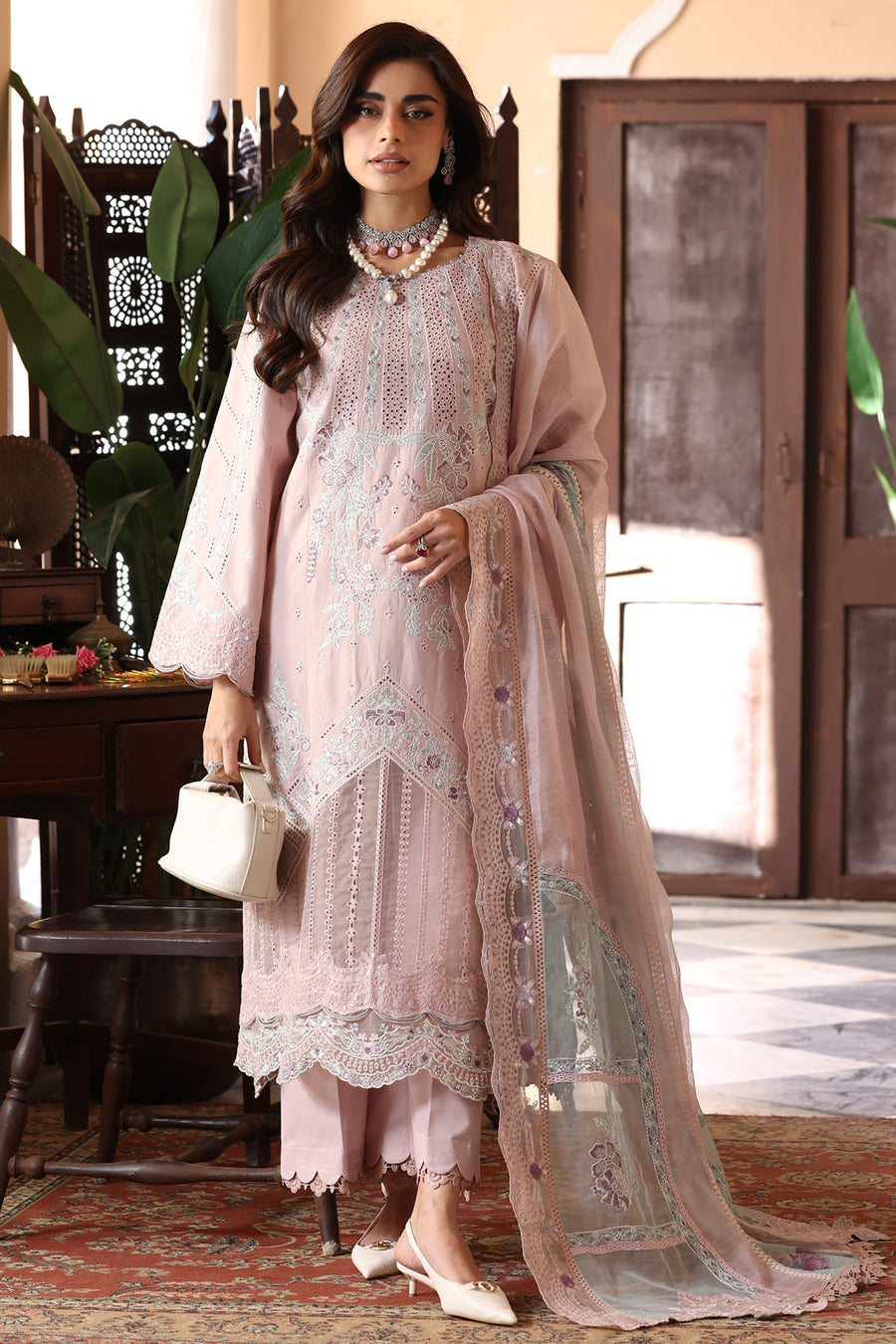 CLEO | RANGREZA FESTIVE LAWN | UNSTITCHED