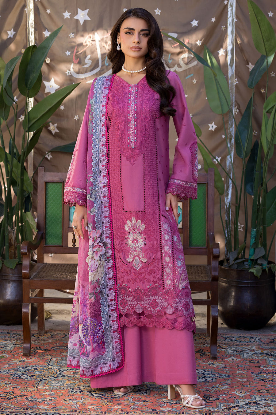 ISA | RANGREZA FESTIVE LAWN | UNSTITCHED