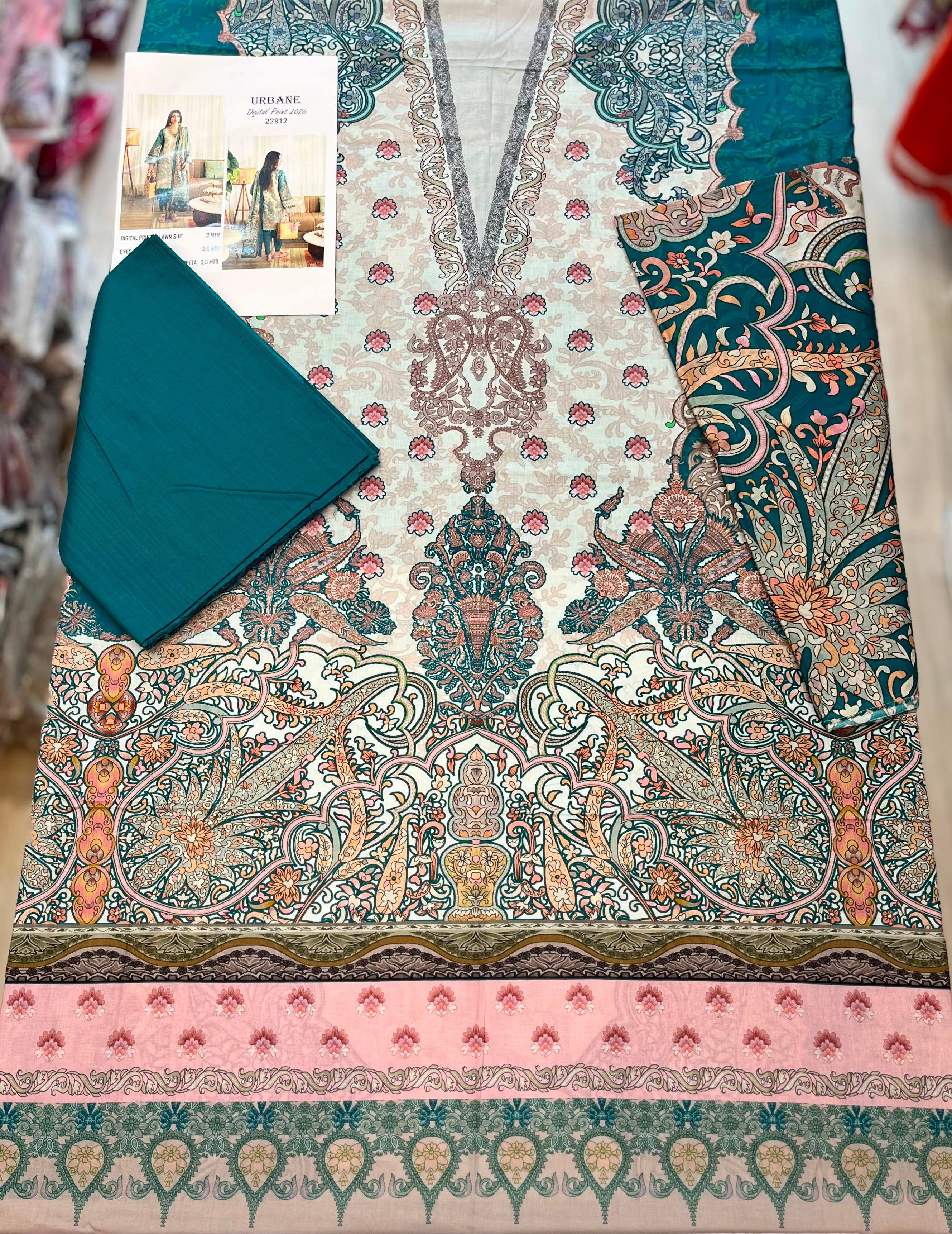 Jade Urban Premium Lawn Prints | JD - 23