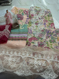 Flora Embroidered Cotton Suit | D.no.006
