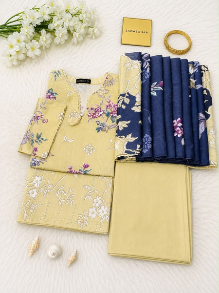 Sadabahar Printed Lawn 12