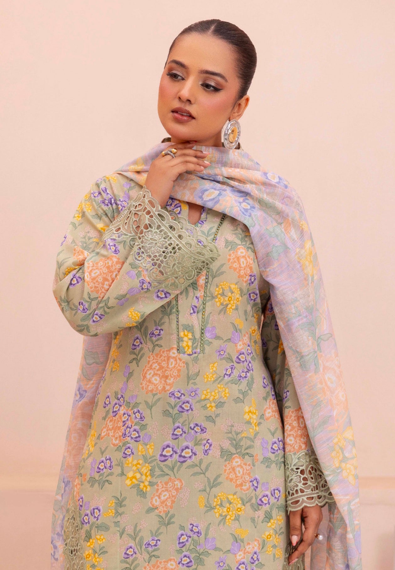 Adan's Libas Aaira| Stitched| Design 010