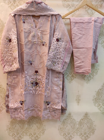 Organza party wear 6