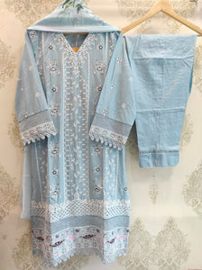 Agha Noor  Lawn | D-006