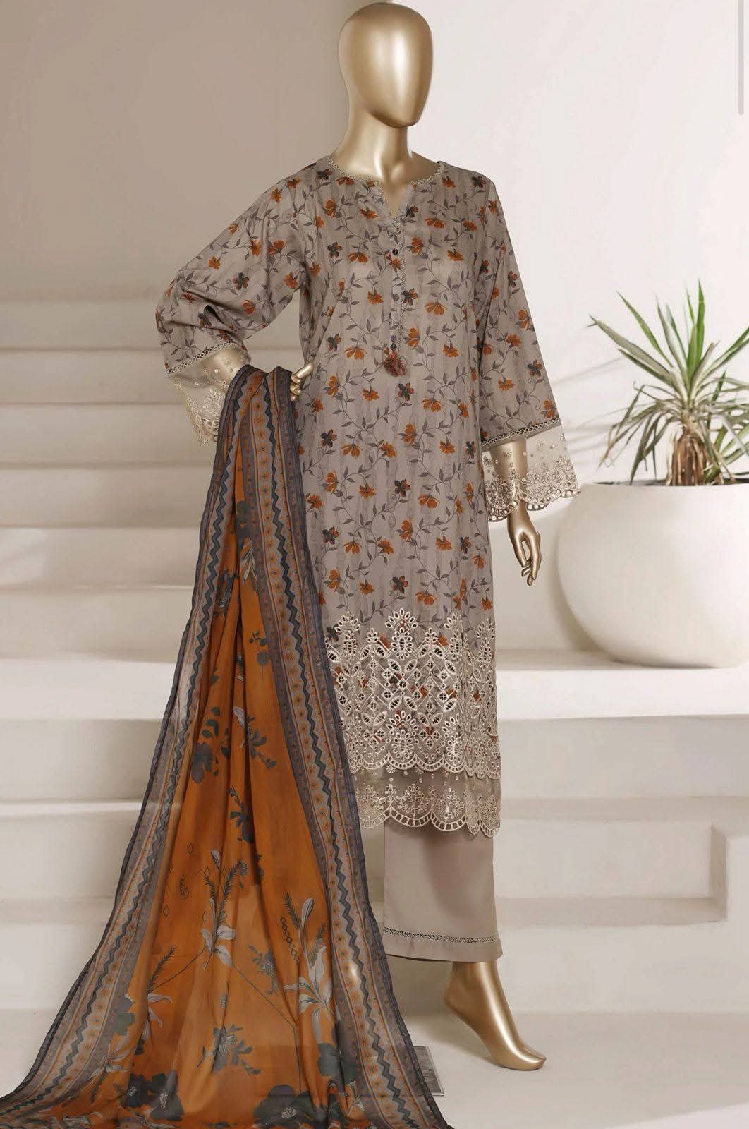 Sadabahar Amyrah Embroidered Lawn 08