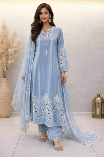 AZURE NOOR | ICE BLUE