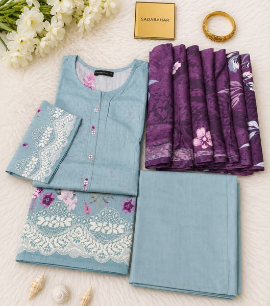 Sadabahar Printed Lawn 6