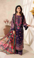 Ferisha Luxury Lawn | Mulberry
