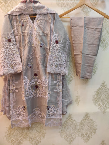 Organza party wear 8