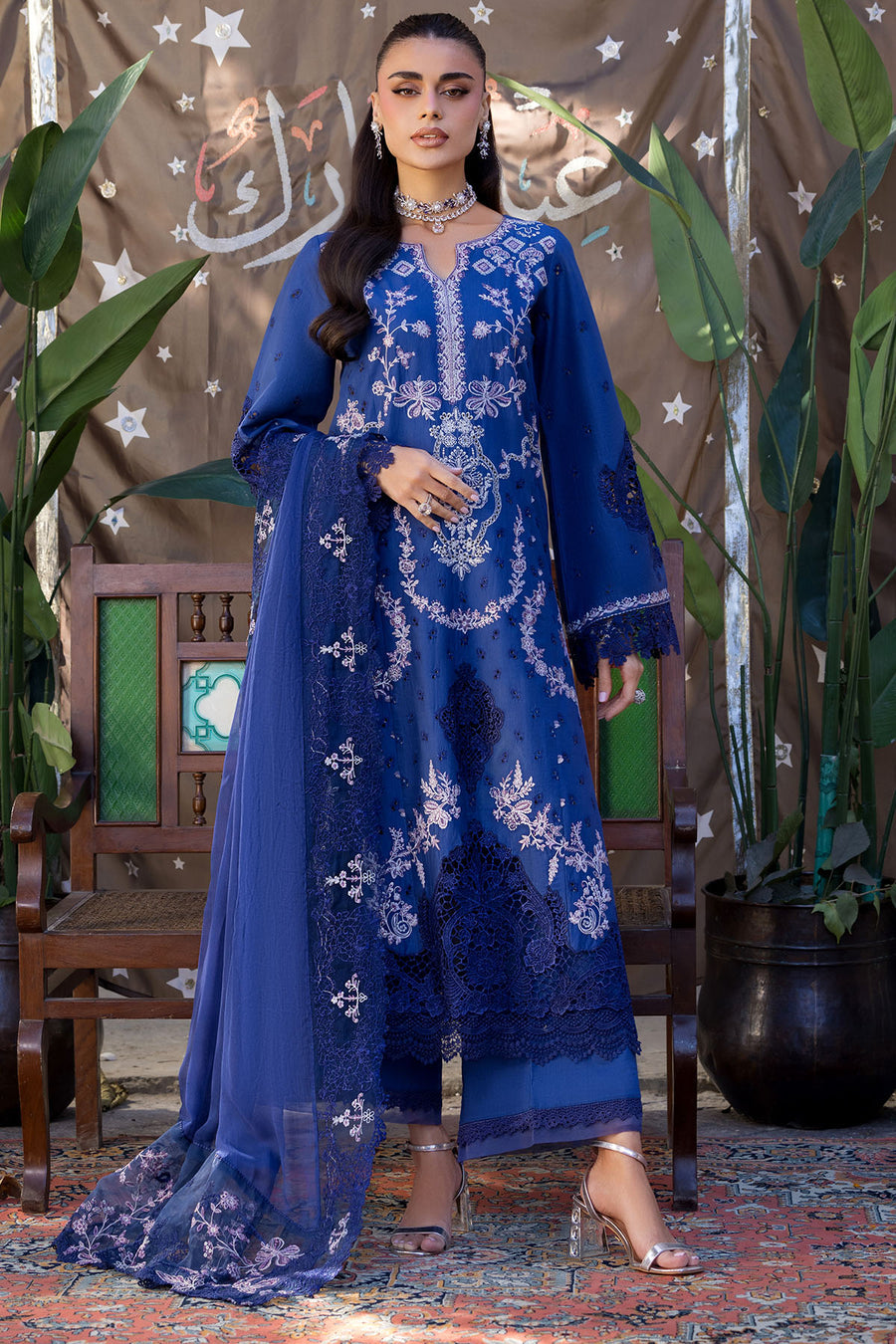 CAROLINE | RANGREZA FESTIVE LAWN | UNSTITCHED