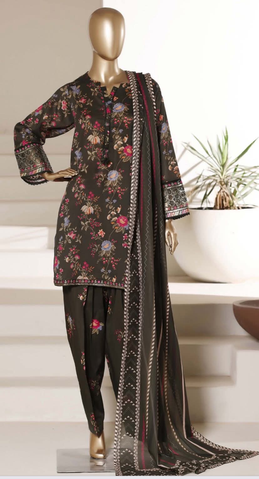 Sadabahar Malika Embroidered Lawn 006