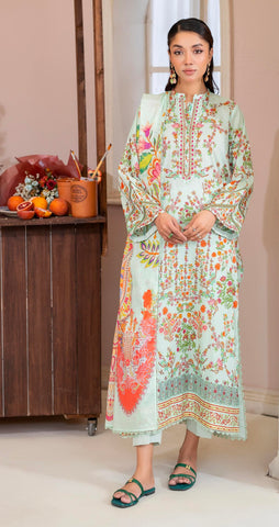 Embroidered Lawn Suit | GLB2503