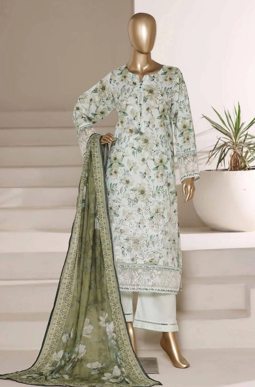 Sadabahar Amyrah Embroidered Lawn 07