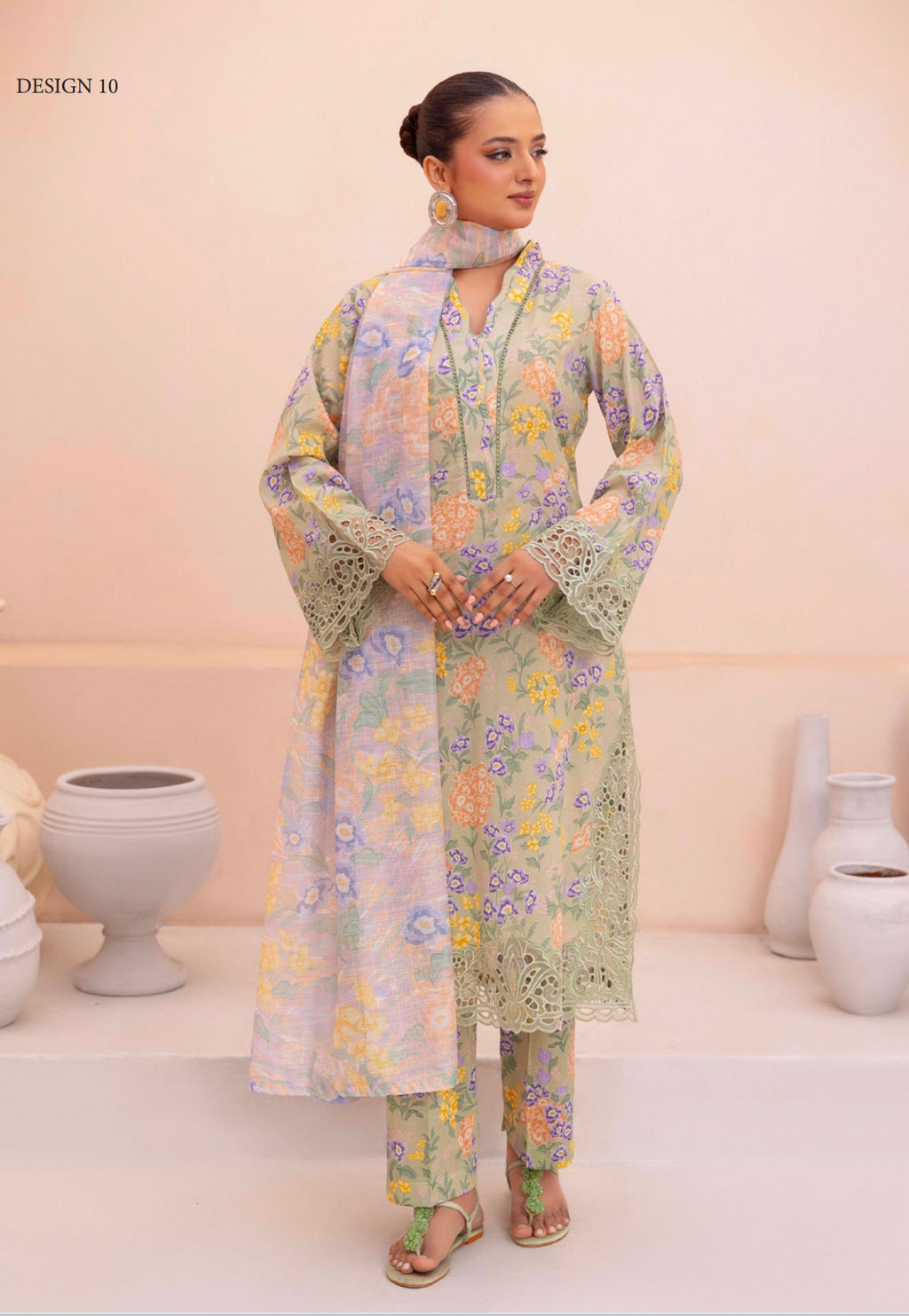 Adan's Libas Aaira| Stitched| Design 010