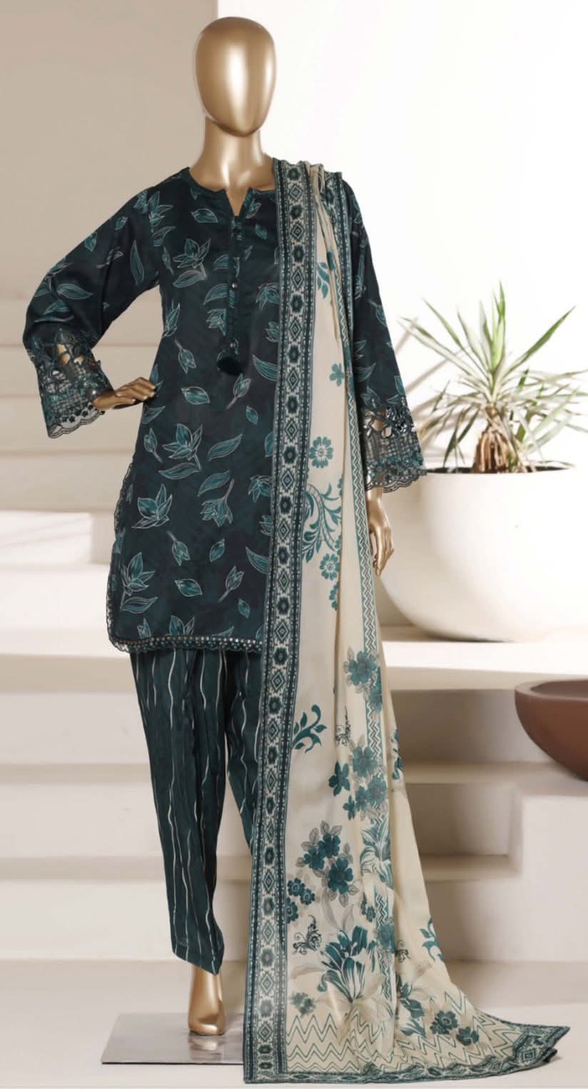 Sadabahar Malika Embroidered Lawn 005