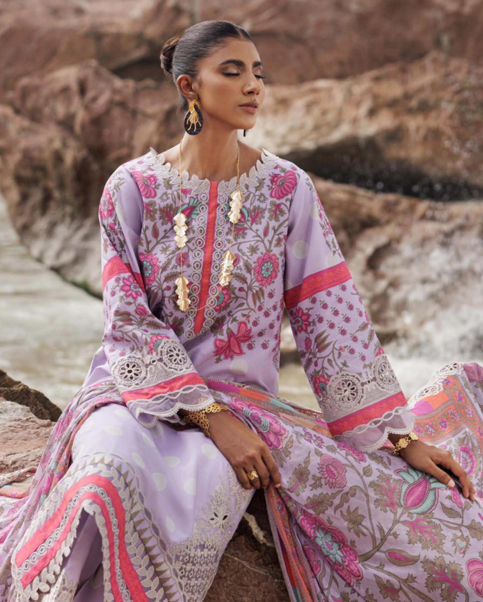 Charizma Rang e Bahar Luxury Lawn 003