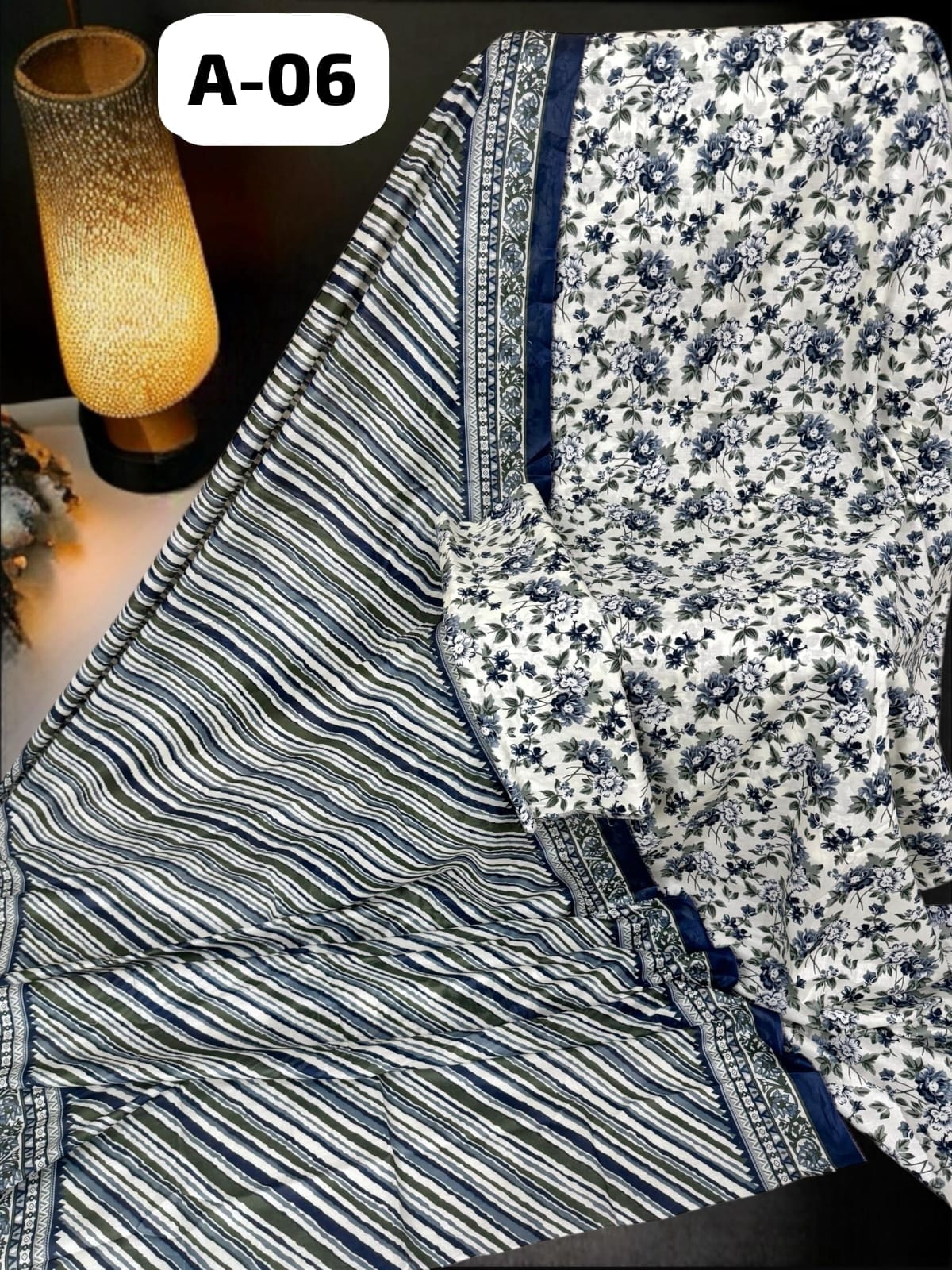 Bin Saeed printed lawn Premium Lawn Prints | DC - 12