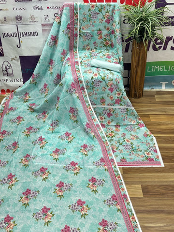 Mausummery Lawn Unstitched Collection | AQUA