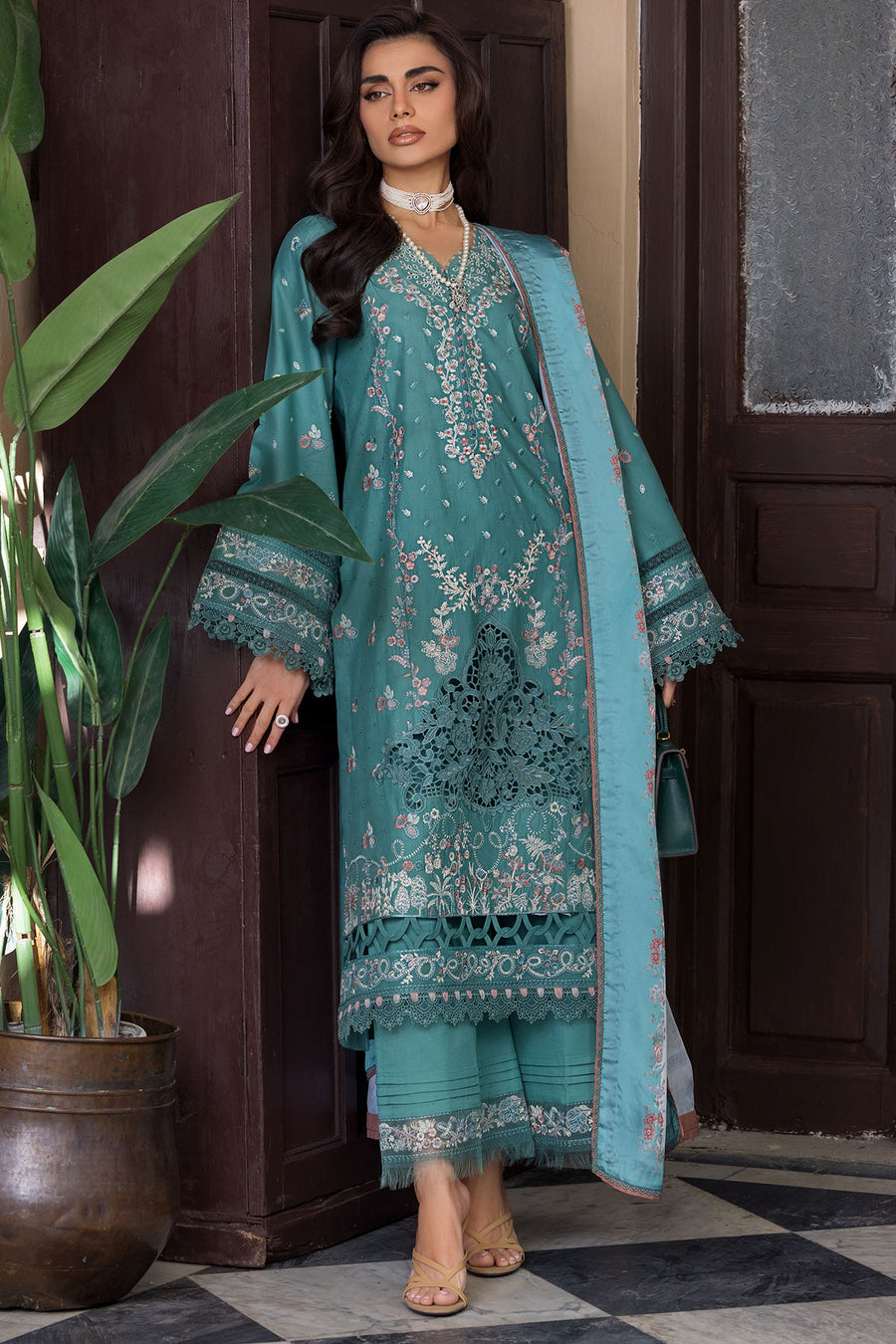 MIDNIGHT | RANGREZA FESTIVE LAWN | UNSTITCHED