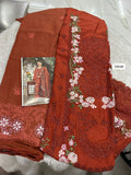 Embroidered Cotton Suit | D.no.1573