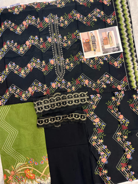 Embroidered Lawn Suit | GLB2501