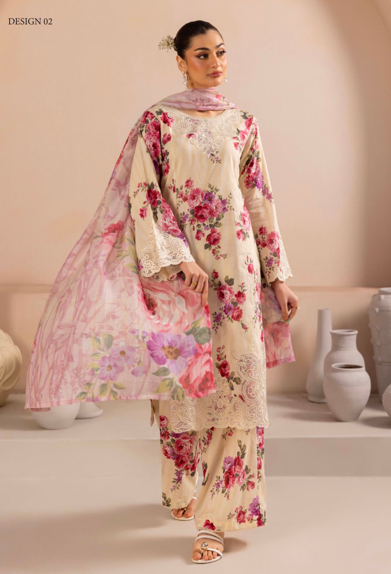 Adan's Libas Aaira| Stitched| Design 02