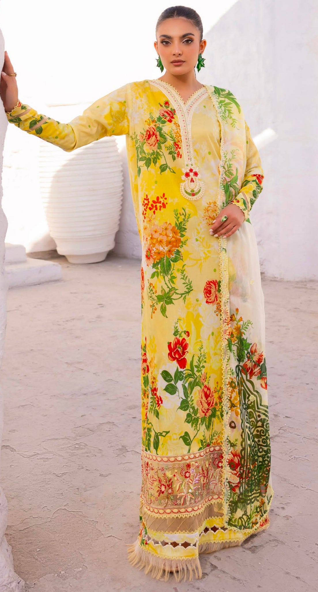 Embroidered Lawn Suit | GZ2508A3