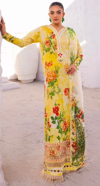 Embroidered Lawn Suit | GZ2508A3