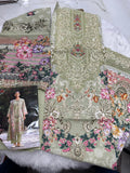 Embroidered Cotton Suit | Pista
